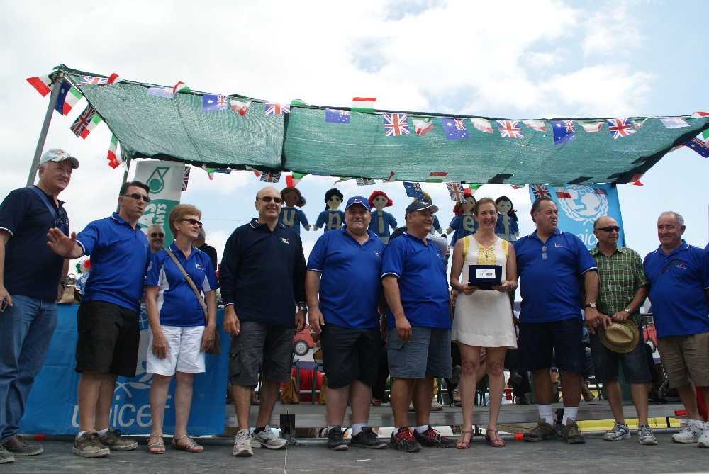 fiat 500 club italia - australiani sul palco