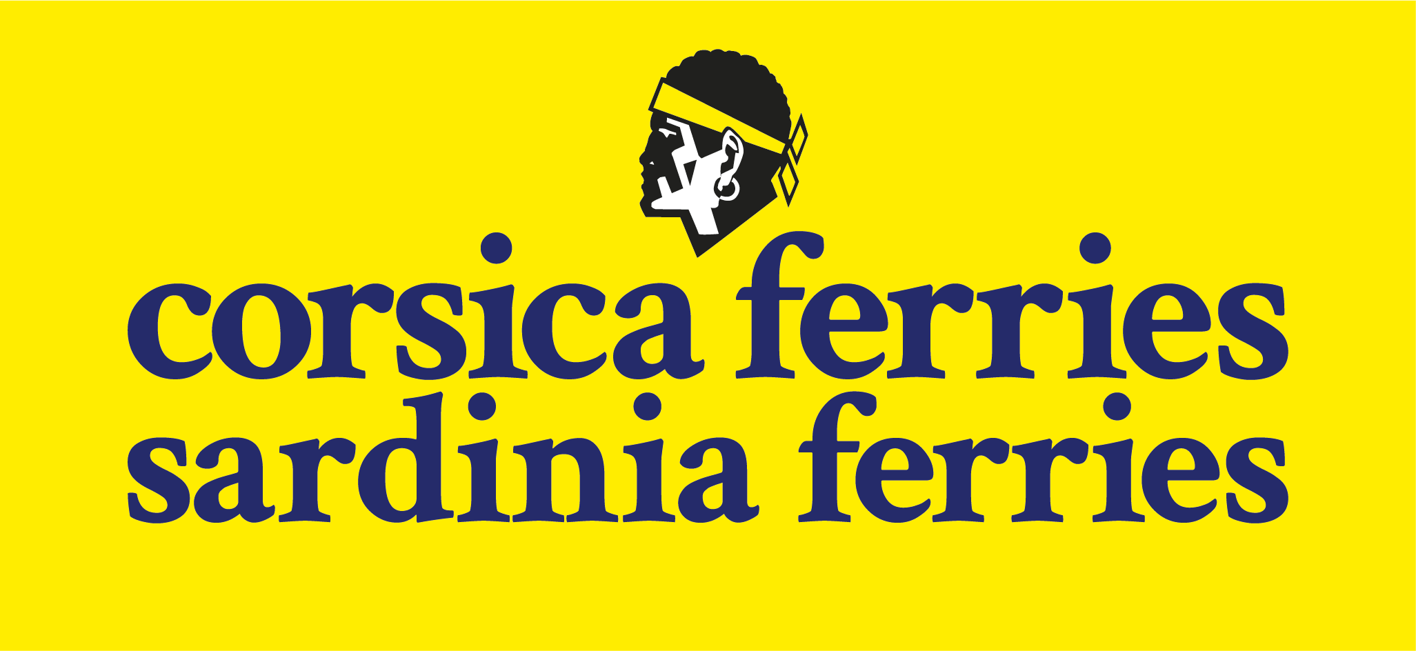 Corsica Ferries Fd Jaune QP logo 2023