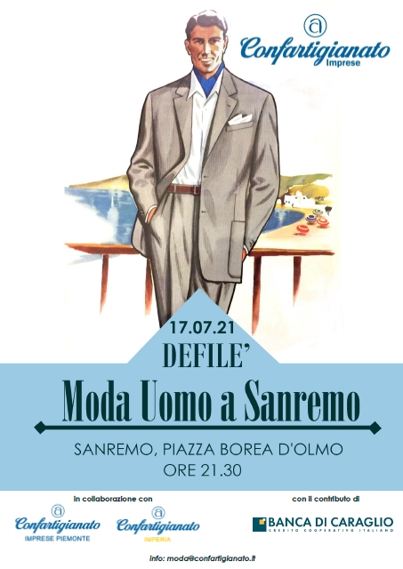 Sfilata Moda Uomo Sanremo 17 luglio 2021