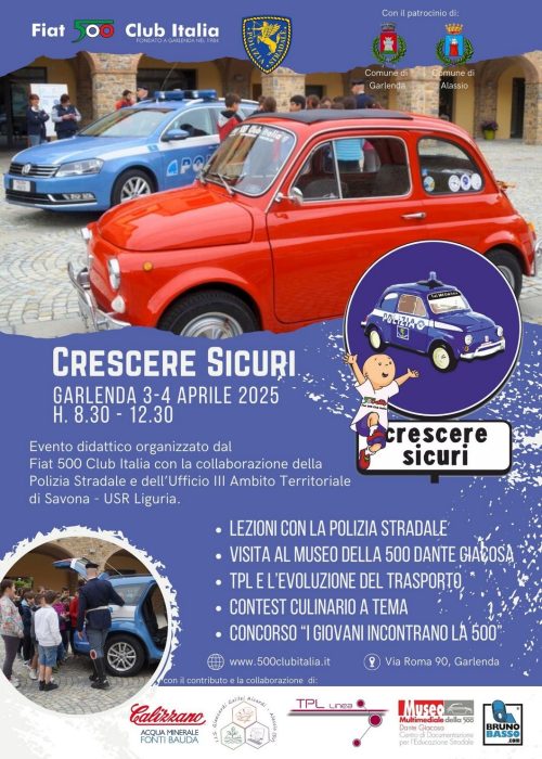 Locandina crescere sicuri 2025_s